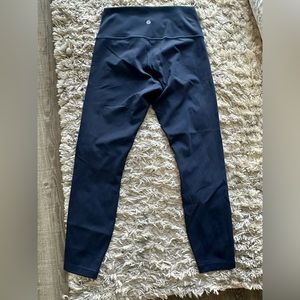 Lululemon Navy Blue Leggings Size 8